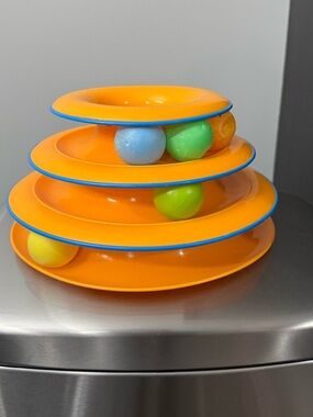 Catstages Tower of Tracks Cat Interactive Toy